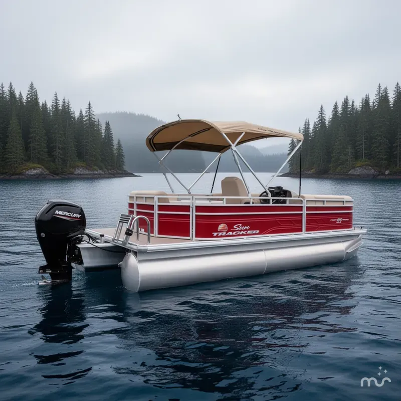 The Image of Sun Tracker Party Barge 20 DLX 2024 - 0
