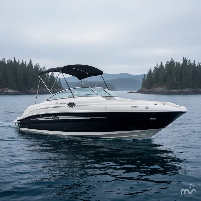 Slide: The Image of Sea Ray 240 Sundancer 2008 - 4
