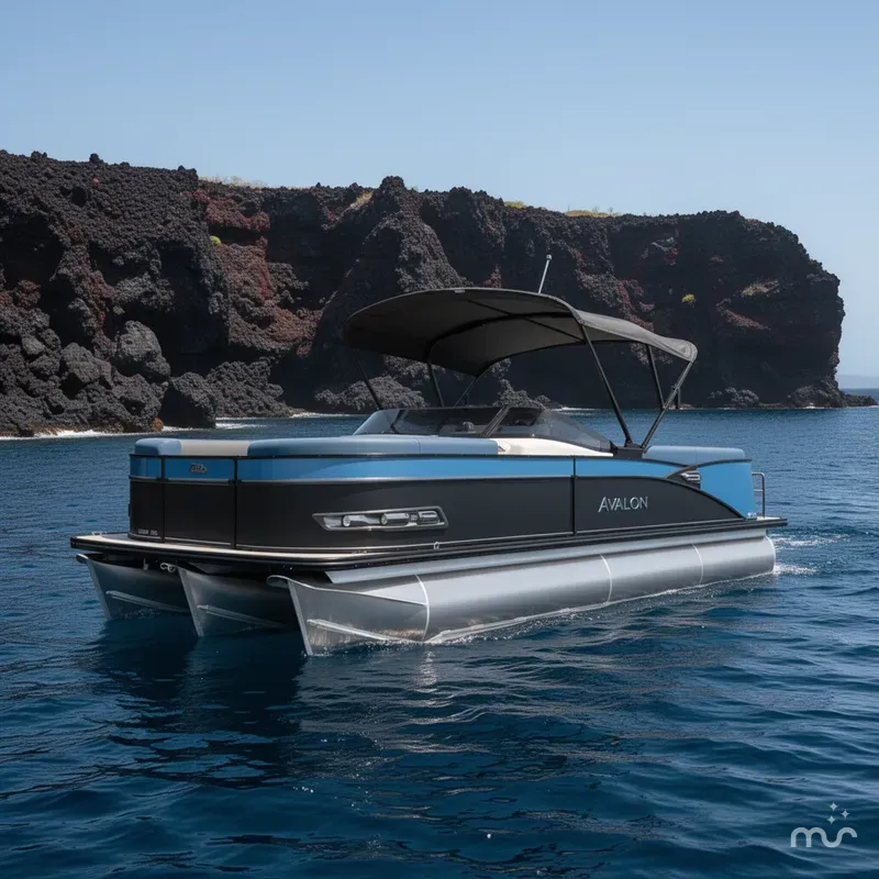The Image of Avalon 2585 CATALINA QUAD LOUNGER WINDSHIELD 2026 - 0