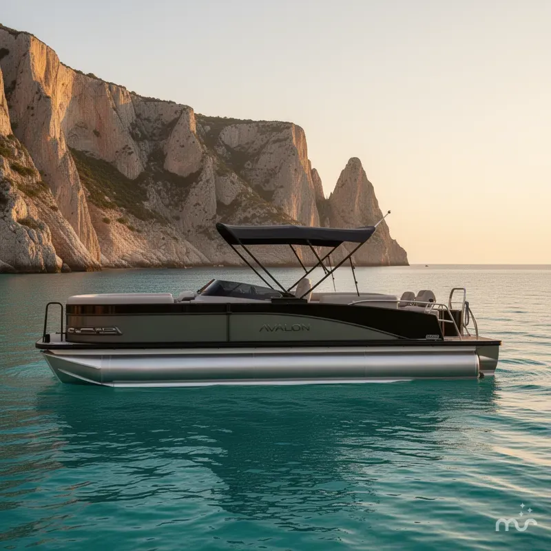 Slide: The Image of Avalon 2585 Catalina Quad Lounger Shift Windshield 2026 - 2