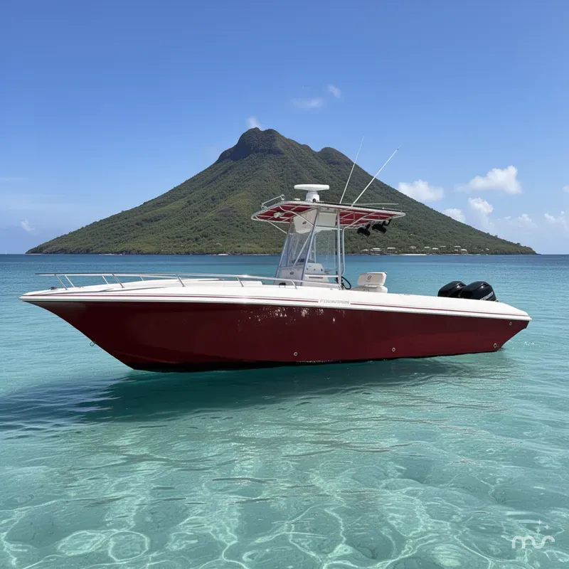 Slide: The Image of Fountain 29 Sportfish CC 2000 - 2