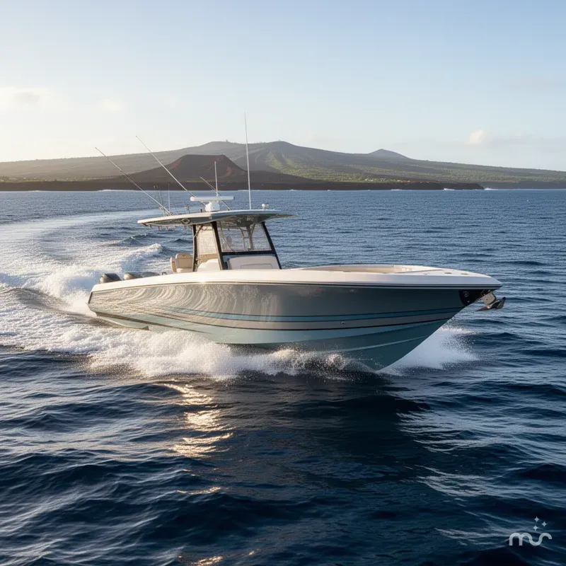 Slide: The Image of Fountain 34 Center Console 2020 - 4