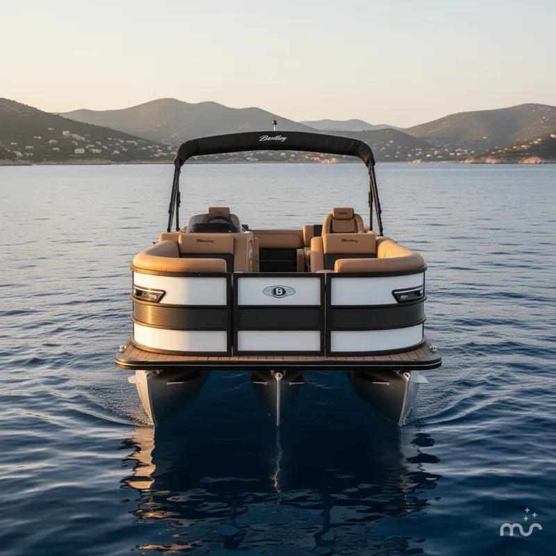 Slide: The Image of Bentley Pontoons Elite 223 Swingback Bench 2027 - 1