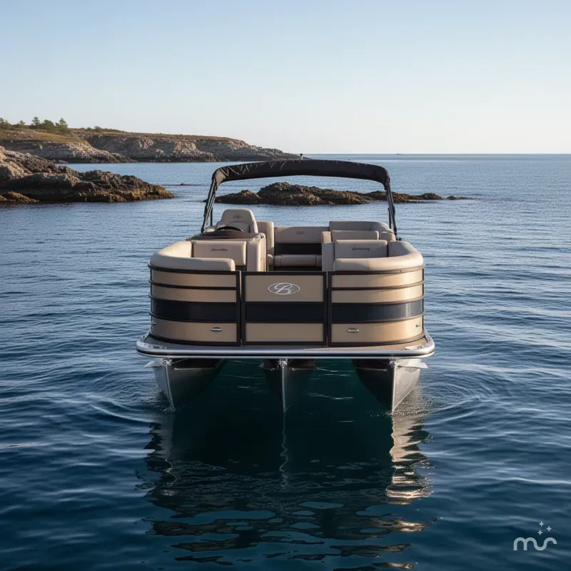Slide: The Image of Bentley Pontoons Legacy 200 Navigator 2026 - 1