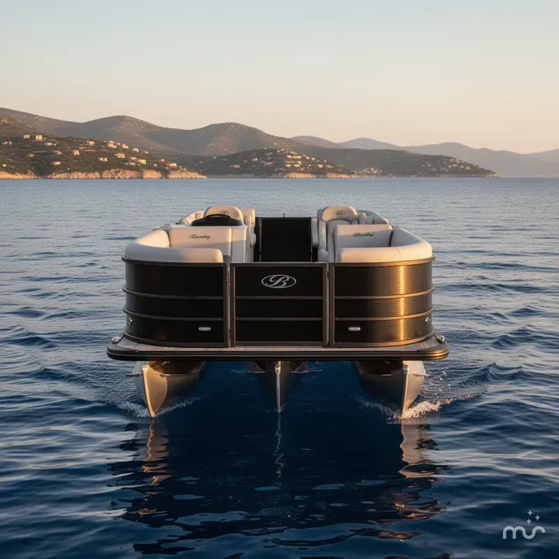 Slide: The Image of Bentley Pontoons Legacy 200 Navigator 2026 - 1