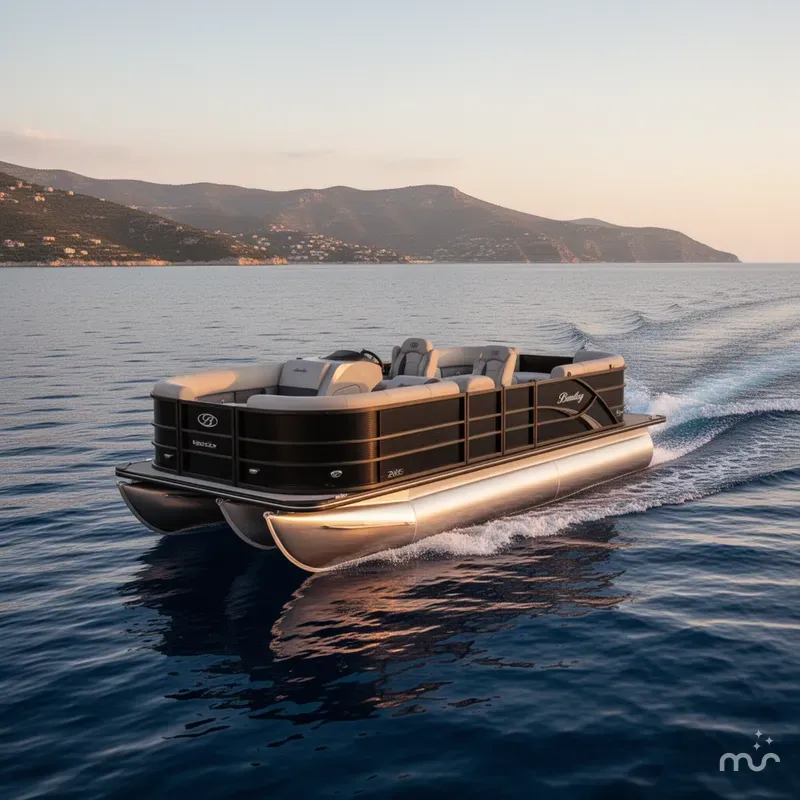 Slide: The Image of Bentley Pontoons Legacy 200 Navigator 2026 - 4