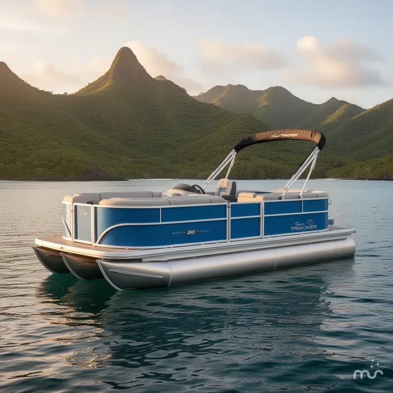 The Image of Sun Tracker Party Barge 20 DLX 2026 - 0