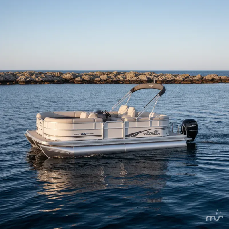 The Image of Sun Tracker Party Barge 20 DLX 2026 - 0