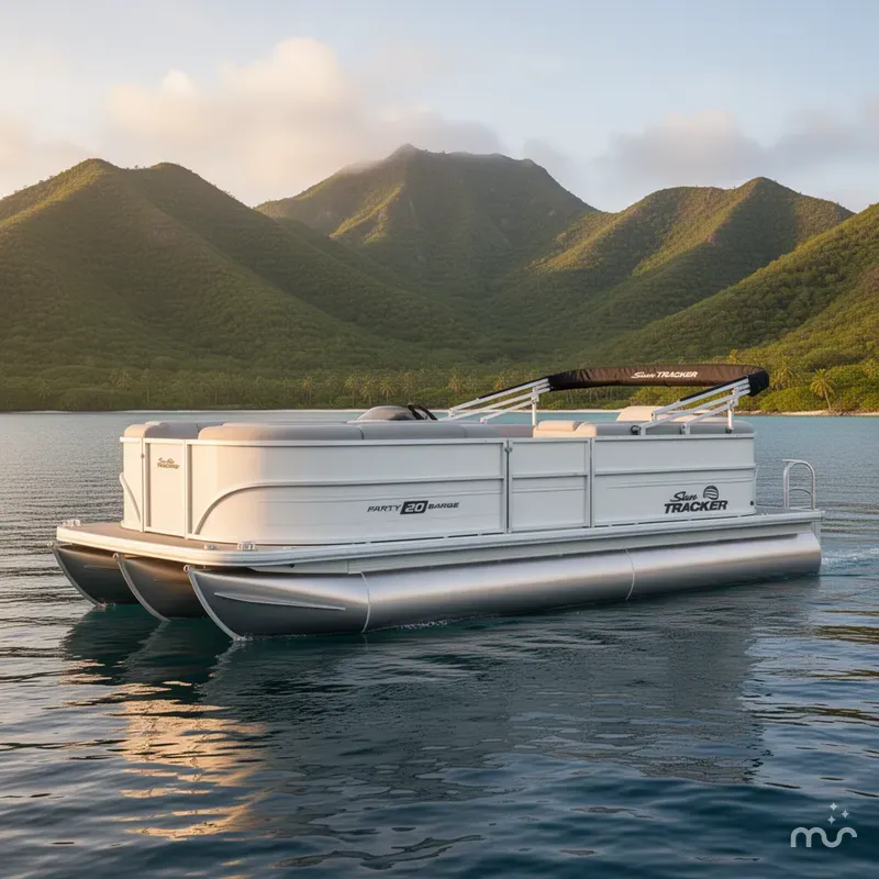 The Image of Sun Tracker Party Barge 20 DLX 2026 - 0