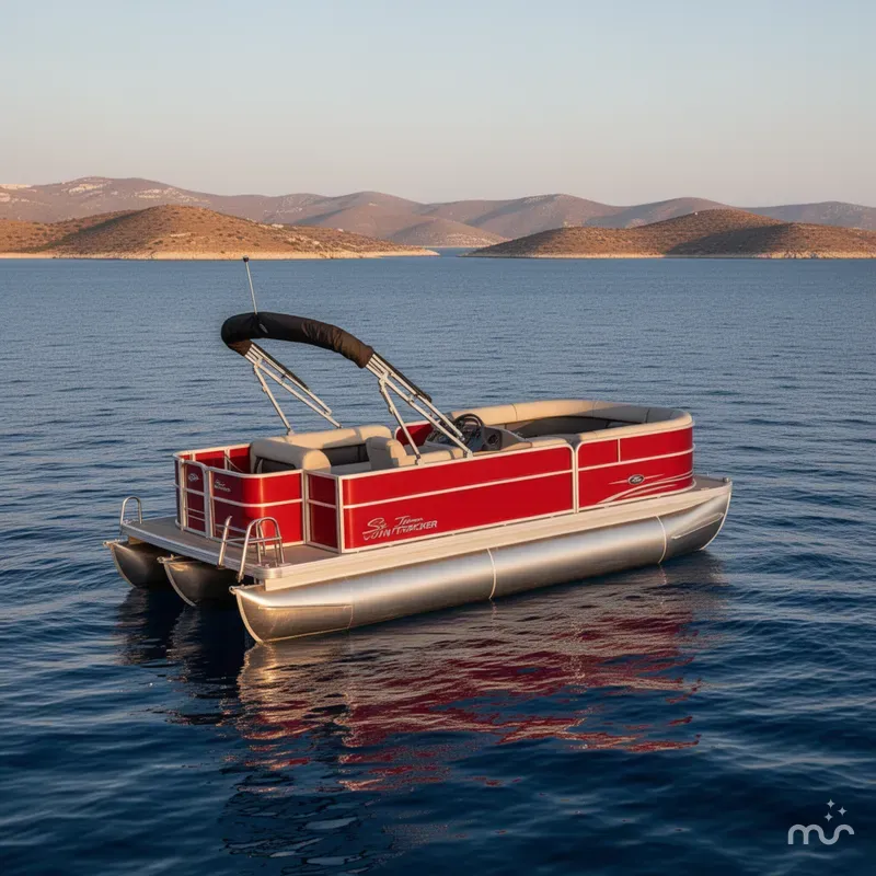 The Image of Sun Tracker Party Barge 18 DLX 2026 - 0