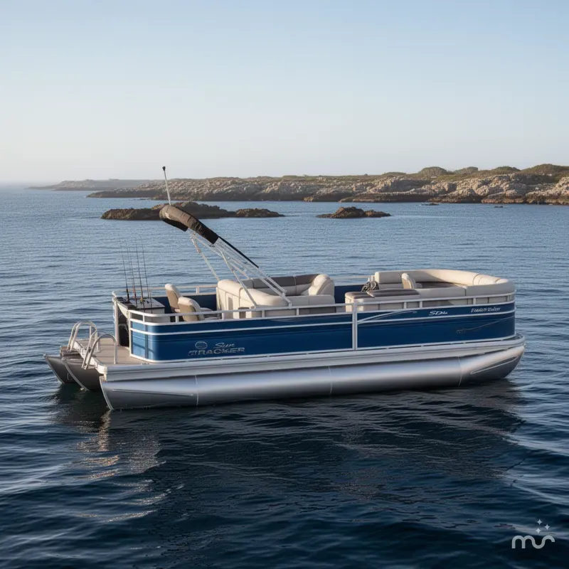 The Image of Sun Tracker Fishin' Barge 20 DLX 2026 - 0