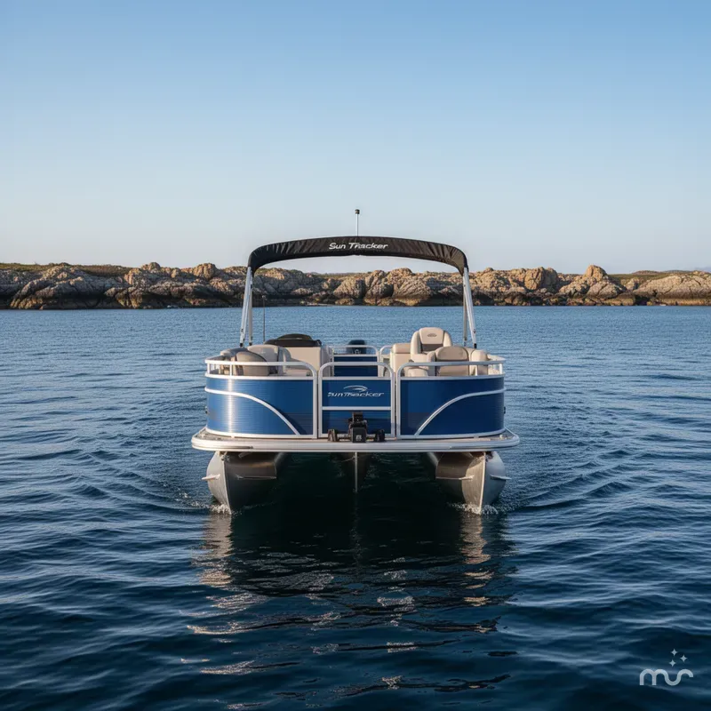 Slide: The Image of Sun Tracker Fishin' Barge 20 DLX 2026 - 1