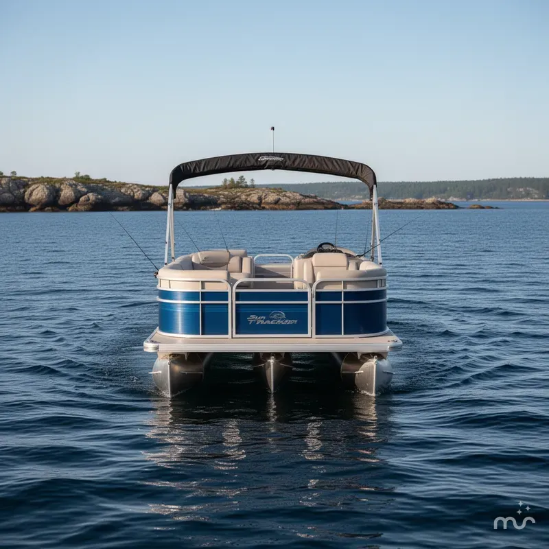 Slide: The Image of Sun Tracker Fishin' Barge 20 DLX 2026 - 3