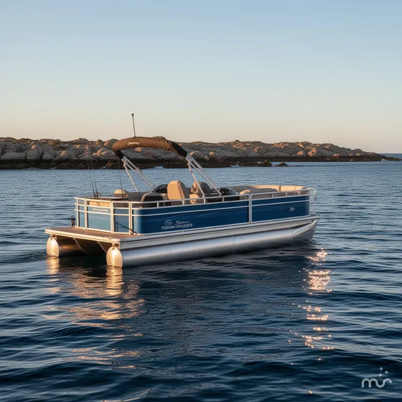 Slide: The Image of Sun Tracker Fishin' Barge 20 DLX 2026 - 4