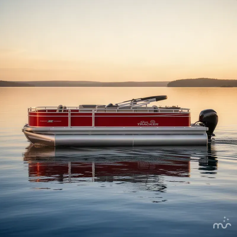 The Image of Sun Tracker Fishin' Barge 22 DLX 2026 - 0