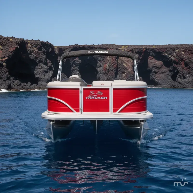 Slide: The Image of Sun Tracker Party Barge 20 DLX 2026 - 1