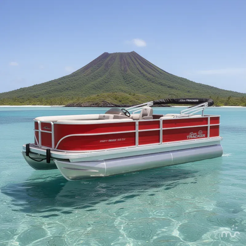The Image of Sun Tracker Party Barge 18 DLX 2026 - 0