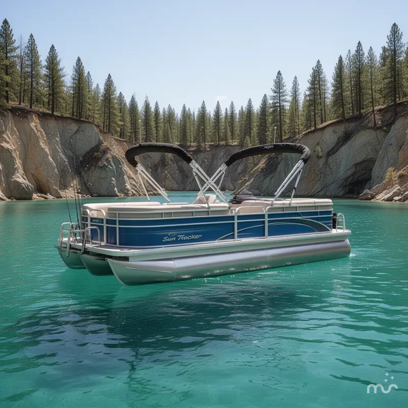 The Image of Sun Tracker Fishin' Barge 20 DLX 2026 - 0