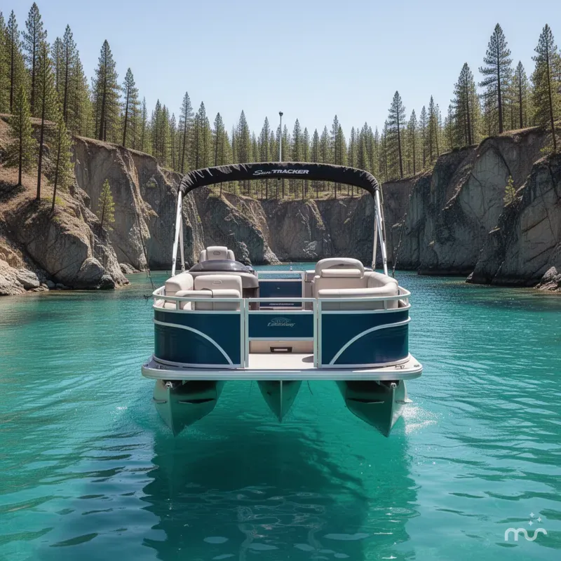 Slide: The Image of Sun Tracker Fishin' Barge 20 DLX 2026 - 3