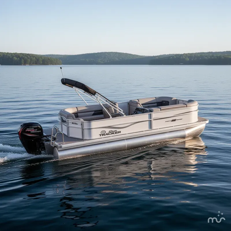 The Image of Sun Tracker Party Barge 20 DLX 2026 - 0