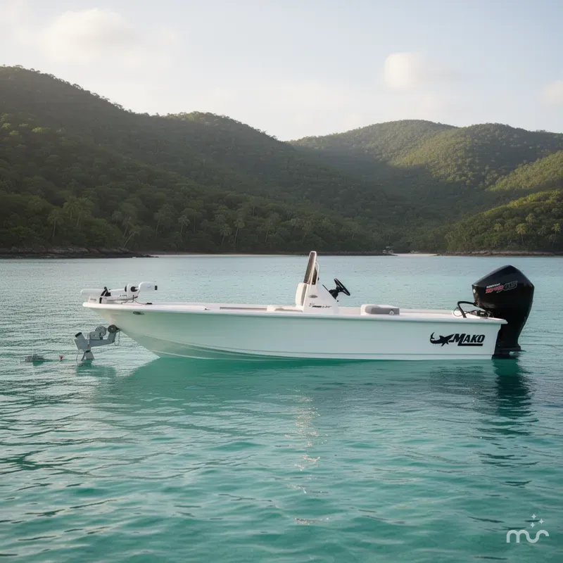 Slide: The Image of Mako 18 Pro Skiff 2026 - 2