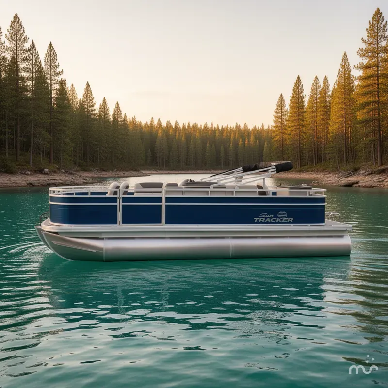 Slide: The Image of Sun Tracker Fishin' Barge 20 DLX 2026 - 2
