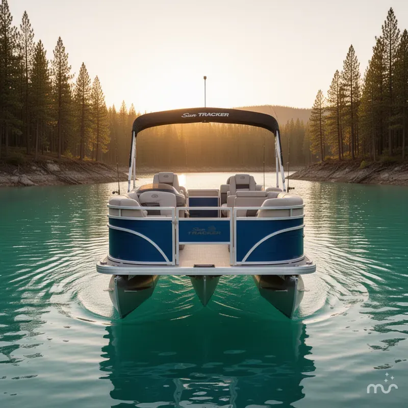 Slide: The Image of Sun Tracker Fishin' Barge 20 DLX 2026 - 3