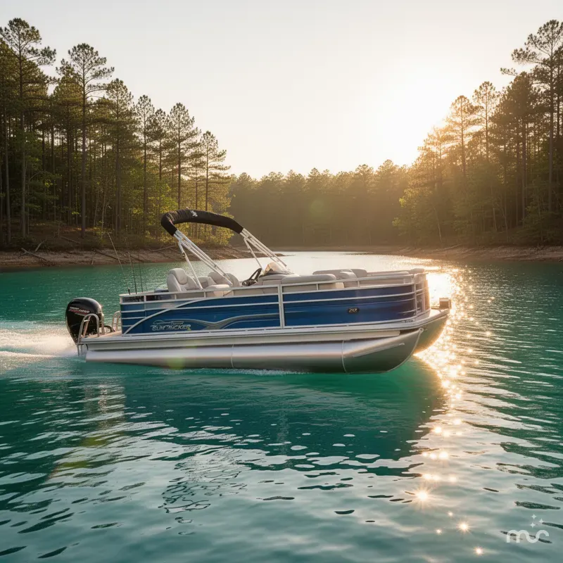 Slide: The Image of Sun Tracker Fishin' Barge 20 DLX 2026 - 4