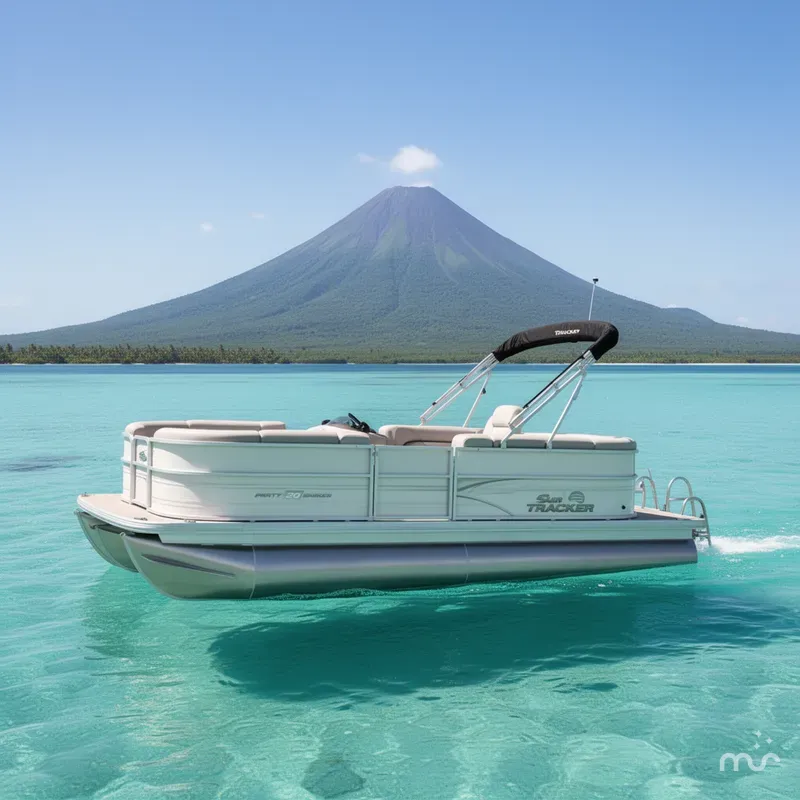 The Image of Sun Tracker Party Barge 20 DLX 2026 - 0