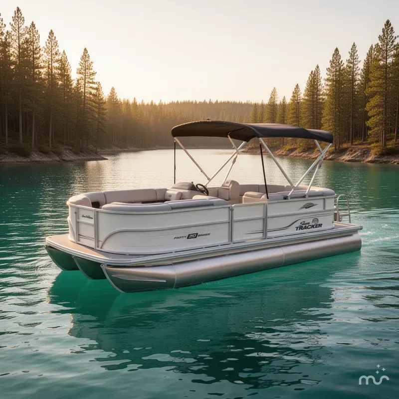 The Image of Sun Tracker Party Barge 20 DLX 2026 - 0