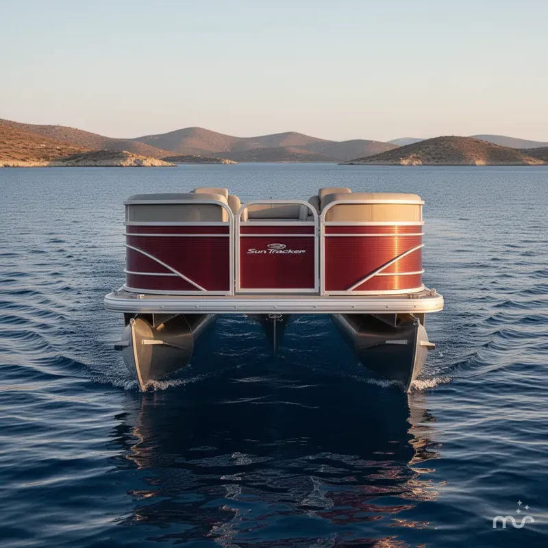 Slide: The Image of Sun Tracker Party Barge 20 DLX 2023 - 1