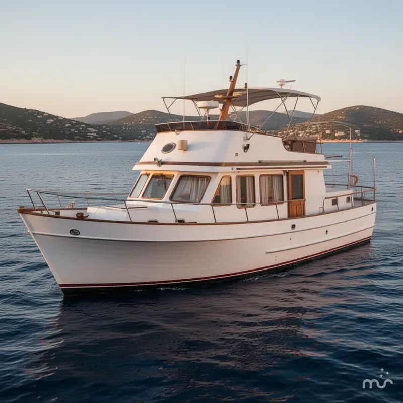 Slide: The Image of Marine Trader Double Cabin 40 1983 - 0