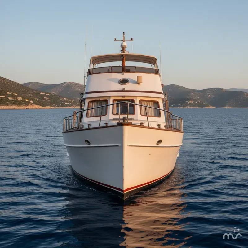 Slide: The Image of Marine Trader Double Cabin 40 1983 - 1