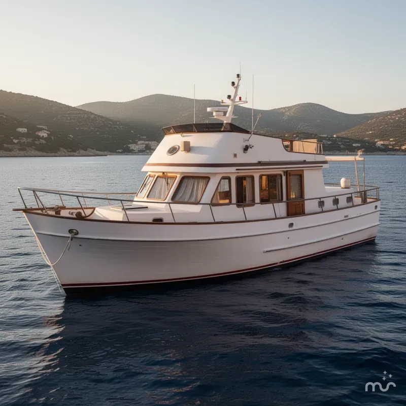 Slide: The Image of Marine Trader Double Cabin 40 1983 - 2