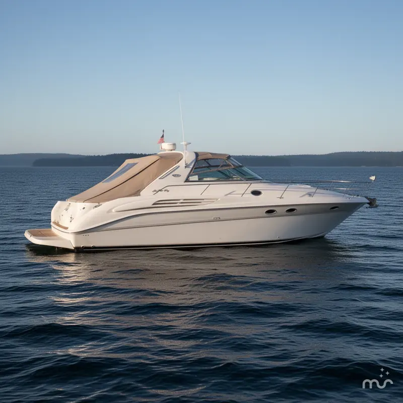 Slide: The Image of Sea Ray 450 Sundancer 1997 - 2