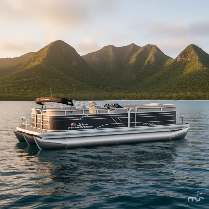 The Image of Sun Tracker Party Barge 22 DLX 2023 - 0