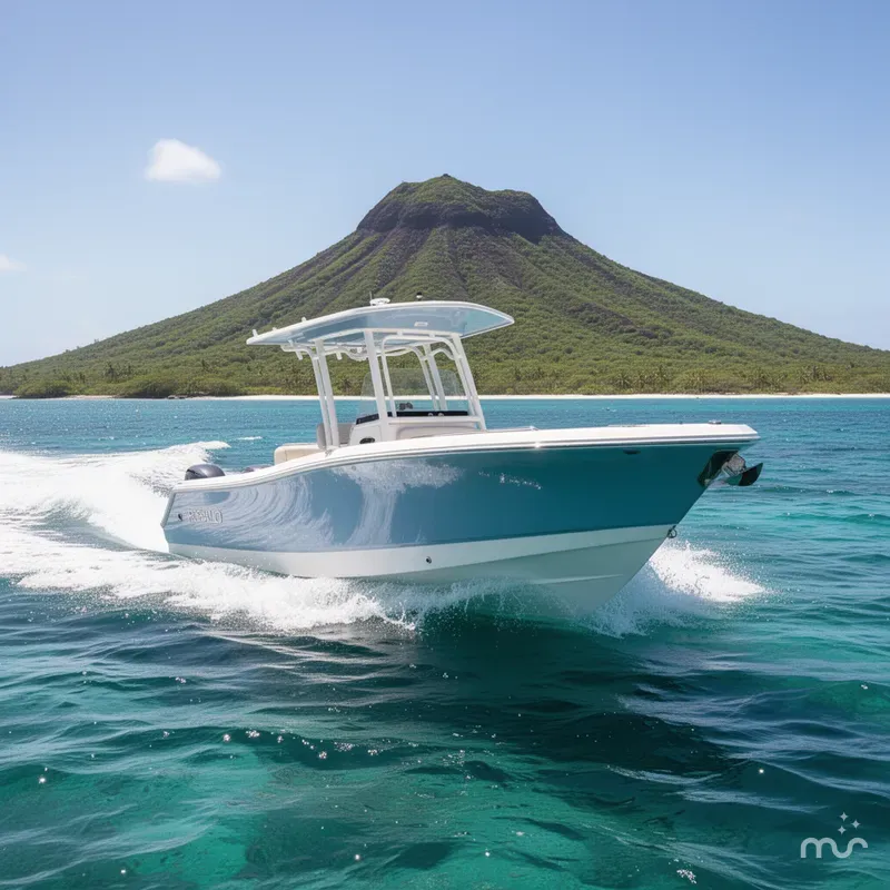Slide: The Image of Robalo R230 Center Console 2022 - 2
