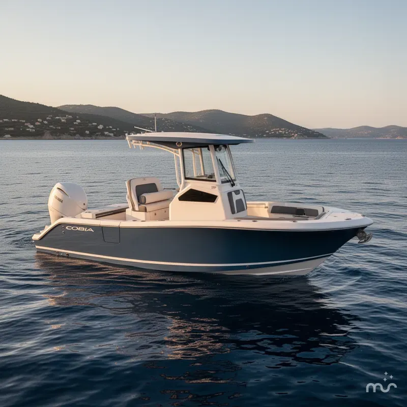 Slide: The Image of Cobia 245 Center Console 2026 - 2