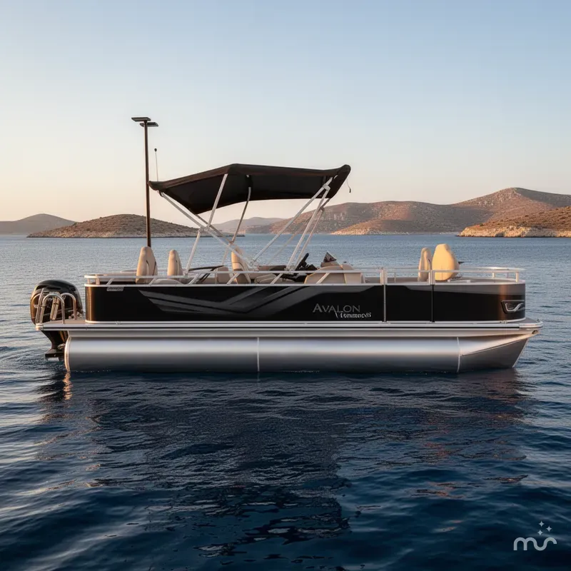 Slide: The Image of Avalon Venture 85 Rear Fish - 21' 2026 - 2