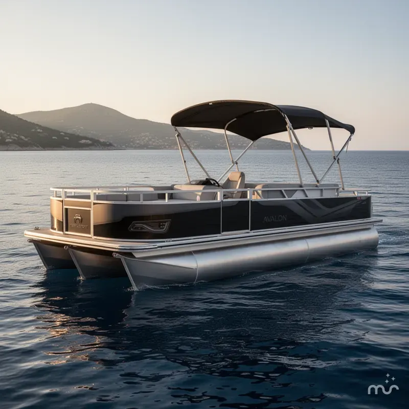 Slide: The Image of Avalon Venture 85 Rear Fish - 21' 2026 - 2