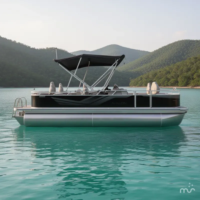 Slide: The Image of Avalon Venture 85 Rear Fish - 21' 2026 - 2