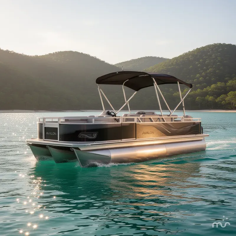 Slide: The Image of Avalon Venture 85 Rear Fish - 21' 2026 - 4