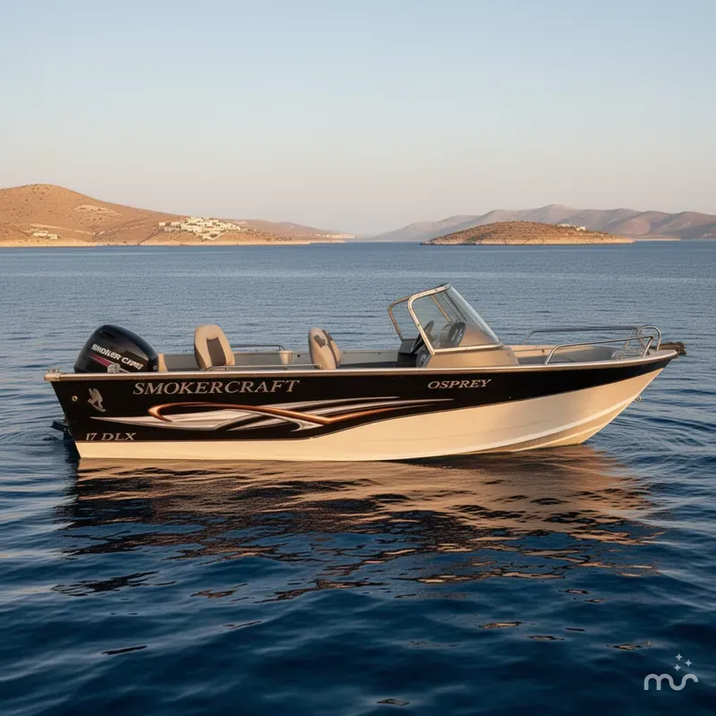 Slide: The Image of Smoker Craft OSPREY 17DLX 2006 - 2