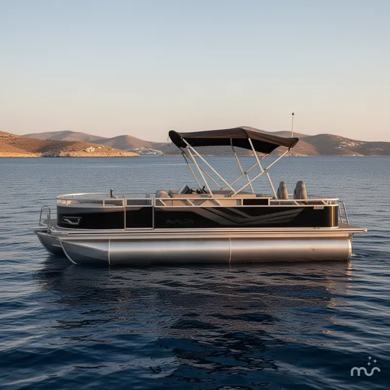Slide: The Image of Avalon Venture 85 Rear Fish - 21' 2026 - 2