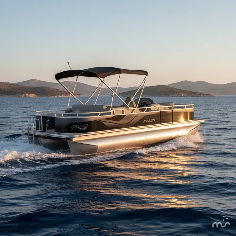 Slide: The Image of Avalon Venture 85 Rear Fish - 21' 2026 - 4