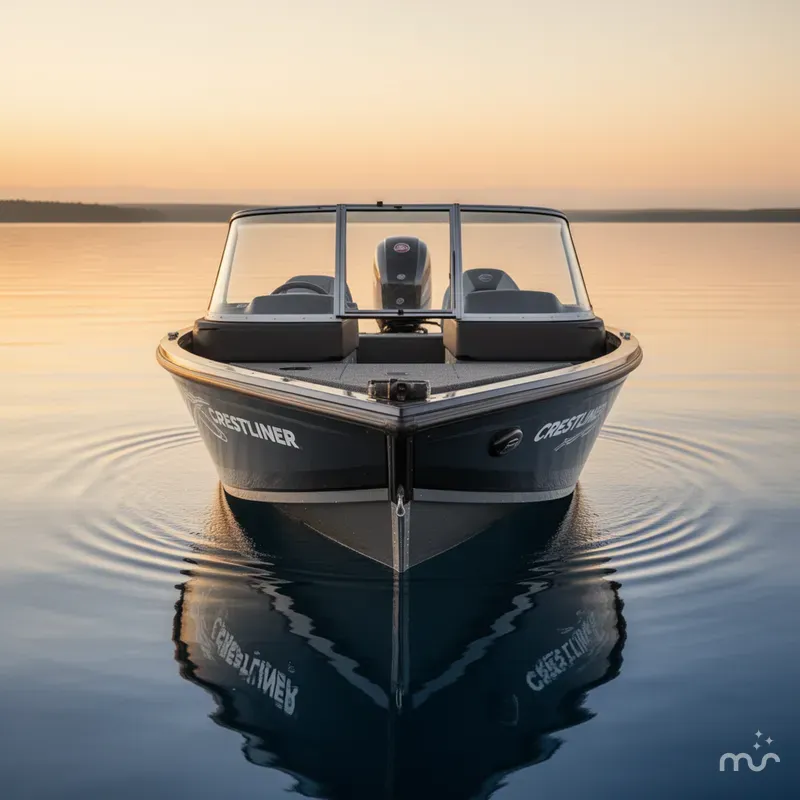 Slide: The Image of Crestliner 1750 Hawk 2026 - 1