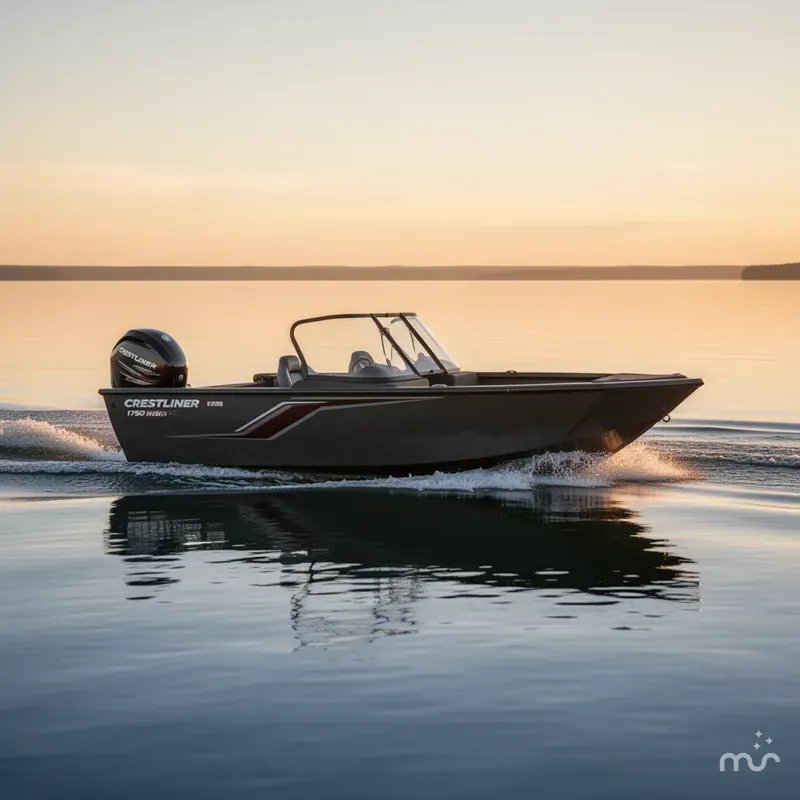 Slide: The Image of Crestliner 1750 Hawk 2026 - 4