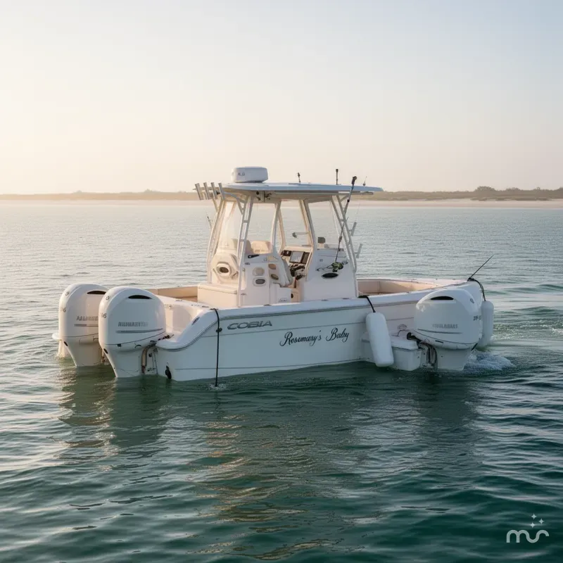 Slide: The Image of Cobia 296 Center Console 2016 - 2