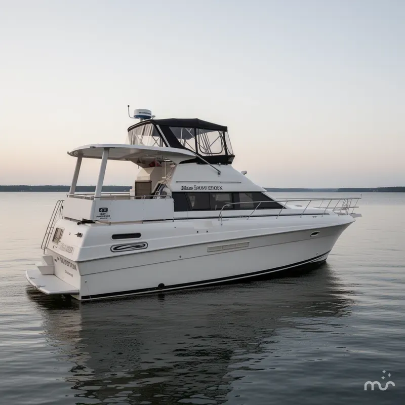 Slide: The Image of Silverton 41 Motor Yacht 1995 - 4