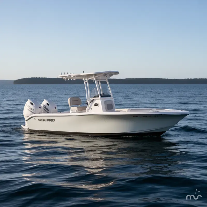 Slide: The Image of Sea Pro 199 Deep V Center Console 2023 - 2
